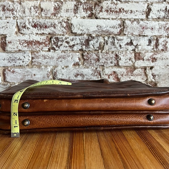 Miller Standard Attache' in Titan Milled Brown by Moore & Giles - Picture 9 of 9